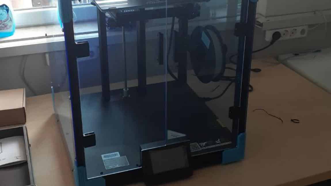 EcoThings projemiz kapsamında okulumuza 3D Yazıcımızı kazandırdık